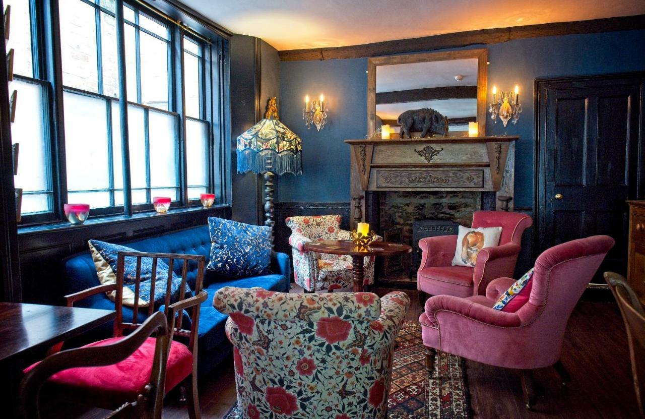The Old Vicarage Hotel & Restaurant Bridgwater Esterno foto The interior of the restaurant