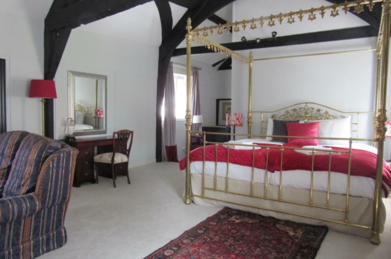 The Old Vicarage Hotel & Restaurant Bridgwater Esterno foto The bedroom